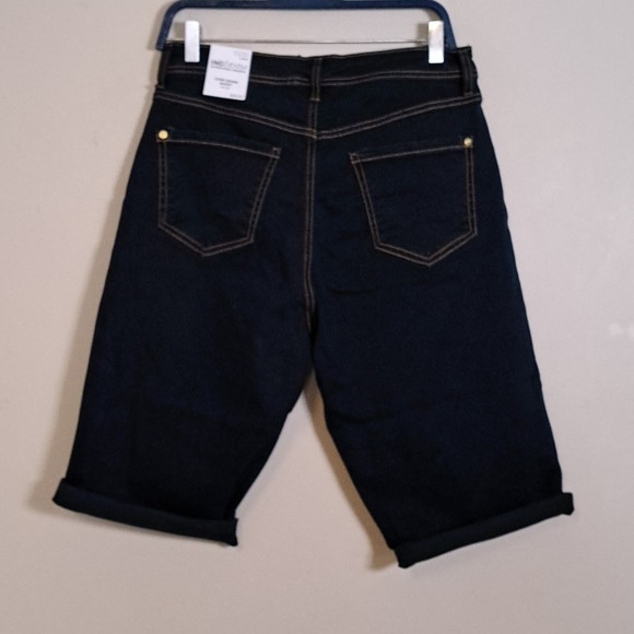 INC Tikglo Cuffed Denim Bermuda Shorts 10 - Picture 7 of 10